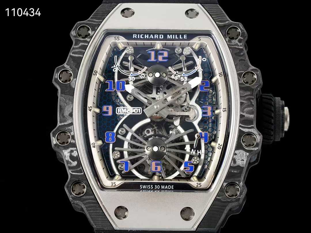 리차드밀 RM21-02 투르비용 에어로다인 뉴버젼 카본블랙 시계 워치